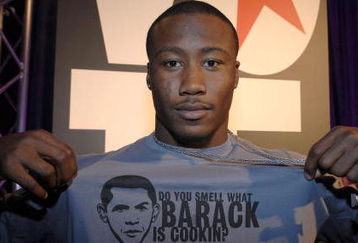 LOS ANGELES, CA - OCTOBER 25:  Denver Broncos reciever Brandon Marshall poses for a picture at Scratch or Spin: The Great DJ Debate Presented by PATRON at the Hollywood Roosevelt Ballroom on October 25, 2008 in Los Angeles, California.  (Photo by Toby Canham/Getty Images for GQ magazine)