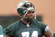 PHILADELPHIA - MAY 1: Offensive tackle Jason Peters #71 of the Philadelphia Eagles practices during minicamp at the NovaCare Complex on May 1, 2009 in Philadelphia, Pennsylvania. (Photo by Hunter Martin/Getty Images)