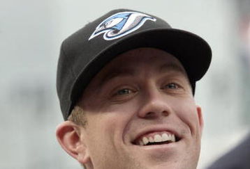 ST LOUIS, MO - JULY 14: American League All-Star Aaron Hill of the Toronto Blue Jays looks on before the 2009 MLB All-Star Game against National League All-Stars at Busch Stadium on July 14, 2009 in St Louis, Missouri. (Photo by: Pool/Getty Images)