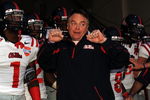 DALLAS - JANUARY 02:  Head coach Houston Nutt of the Mississippi Rebels before a game against the Texas Tech Red Raiders during the AT&T Cotton Bowl on January 2, 2009 at the Cotton Bowl in Dallas, Texas.  (Photo by Ronald Martinez/Getty Images)