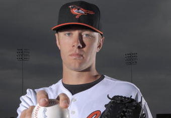 FORT LAUDERDALE, FL - FEBRUARY 23: Chris Tillman #8 of the Baltimore Orioles poses during photo day at the Orioles spring training complex on February 23, 2009 in Ft. lauderdale, Florida. (Photo by Marc Serota/Getty Images)