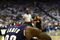 ORLANDO, FL - MAY 30: LeBron James #23 of the Cleveland Cavaliers sits on the court after being fouled by the Orlando Magic in Game Six of the Eastern Conference Finals during the 2009 Playoffs at Amway Arena on May 30, 2009 in Orlando, Florida. NOTE TO USER: User expressly acknowledges and agrees that, by downloading and or using this photograph, User is consenting to the terms and conditions of the Getty Images License Agreement  (Photo by Elsa/Getty Images)