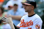 BALTIMORE - JULY 30:  Nick Markakis #21 of the Baltimore Orioles prepares to bat against the Kansas City Royals during MLB action at Oriole Park at Camden Yards on July 30, 2009 in Baltimore, Maryland. The Orioles defeated the Royals 7-3.  (Photo by Doug Pensinger/Getty Images)