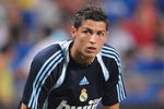 MADRID, SPAIN - JULY 26:  Cristiano Ronaldo of Real Madrid warms up before his debut home match at the Santiago Bernabeu stadium during the Peace Cup match between Real Madrid and Al-Ittihad on July 26, 2009 in Madrid, Spain.  (Photo by Denis Doyle/Getty Images)