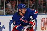 NEW YORK - APRIL 22:  Nikolai Zherdev #13 of the New York Rangers skates against the Washington Capitals during Game Four of the Eastern Conference Quarterfinal Round of the 2009 NHL Stanley Cup Playoffs on April 22, 2008 at Madison Square Garden in New York City.  (Photo by Jim McIsaac/Getty Images)