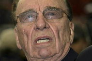 GLENDALE, AZ - FEBRUARY 03:  Media mogul Rupert Murdoch looks on before Super Bowl XLII between the New York Giants and the New England Patriots on February 3, 2008 at the University of Phoenix Stadium in Glendale, Arizona.  (Photo by Donald Miralle/Getty Images)