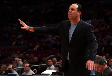 NEW YORK - MARCH 11:  Head Coach Mike Brey of the Notre Dame Fighting Irish reacts on the sideline during a game against the West Virginia Mountaineers during the second round of the Big East Tournament at Madison Square Garden on March 11, 2009 in New York City.  (Photo by Jim McIsaac/Getty Images)