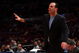 NEW YORK - MARCH 11:  Head Coach Mike Brey of the Notre Dame Fighting Irish reacts on the sideline during a game against the West Virginia Mountaineers during the second round of the Big East Tournament at Madison Square Garden on March 11, 2009 in New York City.  (Photo by Jim McIsaac/Getty Images)