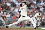 SAN FRANCISCO - AUGUST 01:  Tim Lincecum #55 of the San Francisco Giants pitches against the Philadelphia Phillies during a Major League Baseball game at AT&T Park on August 1, 2009 in San Francisco, California.  (Photo by Jed Jacobsohn/Getty Images)
