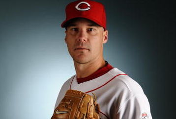 SARASOTA, FL - FEBRUARY 22:  Justin Lehr of the Cincinnati Reds poses for a portrait during the spring training photo day on February 22, 2008 at Ed Smith Stadium in Sarasota, Florida.  (Photo by Robert Laberge/Getty Images)