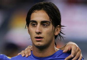 ARNHEM, NETHERLANDS - JUNE 14:  Alberto Aquilani of Italy during the UEFA U21 Championship Group B match between England U21 and Italy U21 at the Gelredome Stadium on June 14, 2007 in Arnhem, Netherlands.  (Photo by Christopher Lee/Getty Images)