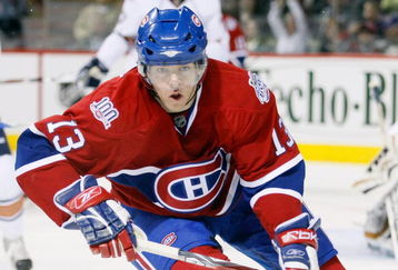 MONTREAL- MARCH 10:  Alex Tanguay #13 of the Montreal Canadiens skates during the game against the Edmonton Oilers at the Bell Centre on March 10, 2009 in Montreal, Quebec, Canada.  The Canadiens defeated the Oilers 4-3 in overtime.  (Photo by Richard Wolowicz/Getty Images)