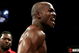 NOTTINGHAM, ENGLAND - MAY 10:  Timothy Bradley celebrates his win against Junior Witter for the WBC Light Welterweight fight on May 10, 2008 at Nottingham Ice Arena in Nottingham, England. (Photo by John Gichigi/Getty Images)