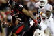 LUBBOCK, TX - NOVEMBER 01: Michael Crabtree #5 of the Texas Tech Red Raiders carries the ball after making a reception during the first half of the game against the Texas Longhorns on November 1, 2008 at Jones Stadium in Lubbock, Texas. (Photo by Jamie Squire/Getty Images)