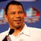TAMPA, FL - JANUARY 31:  Rod Woodson answers questions from the media during the The Pro Football Hall of Fame Class of 2009 press conference at the Tampa Convention Center on January 31, 2009 in Tampa, Florida.  (Photo by Streeter Lecka/Getty Images)