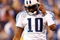 INDIANAPOLIS - DECEMBER 28:  Quarterback Vince Young #10 of the Tennessee Titans walks off the field during the game against the Indianapolis Colts at Lucas Oil Stadium December 28, 2008 in Indianapolis, Indiana.  (Photo by Jamie Squire/Getty Images)