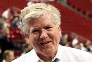MONTREAL, QC - JUNE 26:  President & General Manager Brian Burke of the Toronto Maple Leafs looks on prior to the first round of the 2009 NHL Entry Draft at the Bell Centre on June 26, 2009 in Montreal, Quebec, Canada.  (Photo by Bruce Bennett/Getty Images)
