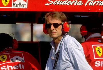 1 Nov 1998:  Luca Di Montezemolo of the Ferrari during the Japanese Grand Prix at Suzuka, Japan. Mika Hakkinen won the race after Michael Schumacher of Germany racing for Ferrari exited the race with a flat tyre giving Mika the drivers championship. \ Mandatory Credit: Mark Thompson /Allsport