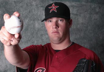 KISSIMMEE, FL - FEBRUARY 21:  Pitcher Bud Norris of the Houston Astros poses during photo day at Astros spring training complex on February 21, 2009 in Kissimmee, Florida.  (Photo by Marc Serota/Getty Images  (Photo by Marc Serota/Getty Images)