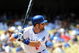 LOS ANGELES, CA - MAY 09:  Casey Blake #23 of the Los Angeles Dodgers at bat against the San Francisco Giants at Dodger Stadium on May 9, 2009 in Los Angeles, California.  (Photo by Harry How/Getty Images)