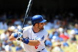 LOS ANGELES, CA - MAY 09:  Casey Blake #23 of the Los Angeles Dodgers at bat against the San Francisco Giants at Dodger Stadium on May 9, 2009 in Los Angeles, California.  (Photo by Harry How/Getty Images)
