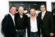 LONDON - JANUARY 17:  (UK TABLOID NEWSPAPERS OUT) (L-R) Brothers and co-owners of the Ultimate Fighting Championship Frank (L) and Lorenzo Fertitta (2nd R), UFC president Dana White (2nd L) and photographer Kevin Lynch attend the 'Octagon' private view at Hamilton's gallery on January 17, 2007 in London, England.  The exhibition showcases work by Lynch documenting the world of Ultimate Fighter Championship (UFC) events.  (Photo by Claire Greenway/Getty Images)