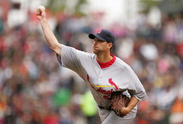 SAN FRANCISCO - MAY 31:  Adam Wainwright #50 of the St. Louis Cardinals pitches against the San Francisco Giants at AT&T Park on May 31, 2009 in San Francisco, California.  (Photo by Ezra Shaw/Getty Images)