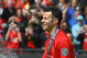MANCHESTER, ENGLAND - MAY 16: Ryan Giggs of Manchester United celebrates winning the Barclays Premier League trophy after the Barclays Premier League match between Manchester United and Arsenal at Old Trafford on May 16, 2009 in Manchester, England. (Photo by Alex Livesey/Getty Images)