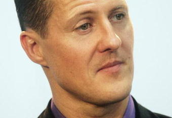 BRUSSELS, BELGIUM - APRIL 02:  Michael Schumacher, seven-time Formula 1 world champion, attends a press conference to  launch Bacardi's Global Resposibility Campaign in Schumacher's function as Global Social Responsibility Ambassador, at Autoworld Brussels on April 02, 2008 in Brussels, Belgium. (Photo By Mark Renders/Getty Images)