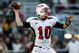 CHESTNUT HILL, MA - NOVEMBER 29: Chris Turner #10 of the Maryland Terrapins passes the ball in the first quarter against the Boston College Eagles on November 29, 2008 at Alumni Stadium in Chestnut Hill, Massachusetts. (Photo by Elsa/Getty Images)