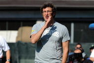 TRENTO, ITALY - JULY 21:  Coach Ciro Ferrara of Juventus during the friendly match between Juventus and Vicenza at the'Briamasco' stadium on July 21, 2009 in Trento, Italy.  (Photo by Claudio Villa/Getty Images)