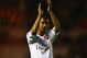 MIDDLESBROUGH, UNITED KINGDOM - DECEMBER 09:  Theo Walcott of Arsenal thanks the fans after the Barclays Premier League match between Middlesbrough and Arsenal at the Riverside Stadium on December 9, 2007 in Middlesbrough, England.  (Photo by Julian Finney/Getty Images)