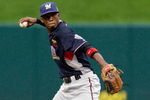 ST. LOUIS, MO - JULY 12:  World Futures All-Star Alcides Escobar of the Milwaukee Brewers throws during the 2009 XM All-Star Futures Game at Busch Stadium on July 12, 2009 in St. Louis, Missouri. (Photo by Jamie Squire/Getty Images)