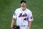 NEW YORK - AUGUST 01:  Oliver Perez #46 of the New York Mets pitches against the Arizona Diamondbacks on August 1, 2009 at Citi Field in the Flushing neighborhood of the Queens borough of New York City.  (Photo by Jim McIsaac/Getty Images)