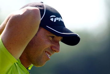 CHASKA, MN - AUGUST 12:  Sergio Garcia of Spain waits on the practice ground during the third preview day of the 91st PGA Championship at Hazeltine National Golf Club on August 12, 2009 in Chaska, Minnesota.  (Photo by Scott Halleran/Getty Images)