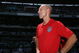 MEXICO CITY - AUGUST 12:  Head coach Bob Bradley of the USA looks on during the FIFA World Cup Qualifying soccer match between the USA and Mexico at Azteco Stadium August 12, 2009 in Mexico City, Mexico. The USA lost 2-1. (Donald Miralle/Getty Images)