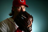 SARASOTA, FL - FEBRUARY 22:  Bronson Arroyo of the Cincinnati Reds poses for a portrait during the spring training photo day at Ed Smith Stadium February 22, 2008 in Sarasota, Florida.  (Photo by Robert Laberge/Getty Images)