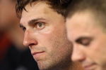 PHOENIX - AUGUST 10:  Jeff Francoeur #12 of the New York Mets watches from the dugout during the major league baseball game against the Arizona Diamondbacks at Chase Field on August 10, 2009 in Phoenix, Arizona. The Diamondbacks defeated the Mets 7-4.  (Photo by Christian Petersen/Getty Images)