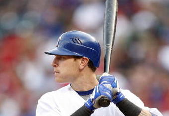 ARLINGTON, TX - JULY 22:  Josh Hamilton #32 of the Texas Rangers bats against the Boston Red Sox during the game at Rangers Ballpark July 22, 2009 in Arlington, Texas.  (Photo by Ronald Martinez/Getty Images)