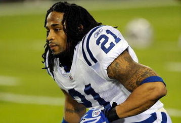 JACKSONVILLE, FL - DECEMBER 18:  Bob Sanders #21 of the Indianapolis Colts stretches prior to the game against the Jacksonville Jaguars at Jacksonville Municipal Stadium on December 18, 2008 in Jacksonville, Florida.  (Photo by Sam Greenwood/Getty Images)
