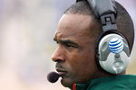 DURHAM, NC - OCTOBER 18:  Head coach Randy Shannon of the Miami Hurricanes watches his players during the game against the Duke Blue Devils at Wallace Wade Stadium on October 18, 2008 in Durham, North Carolina.  (Photo by Kevin C. Cox/Getty Images)