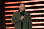 CULVER CITY, CA - DECEMBER 14:  UFC president Dana White speaks onstage at Spike TV's 2008 'Video Game Awards' held at Sony Pictures' Studios on December 14, 2008 in Culver City, California.  (Photo by Kevin Winter/Getty Images for Spike TV)