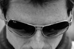 LE MANS, FRANCE - JUNE 12:  (EDITORS NOTE: THIS BLACK AND WHITE IMAGE WAS CREATED FROM ORIGINAL COLOUR FILE)  Anthony Davidson of Great Britain and Aston Martin Racing is seen at the drivers parade during previews for the 77th running of the Le Mans 24 Hour race on June 12, 2009 in Le Mans, France.  (Photo by Ker Robertson/Getty Images)