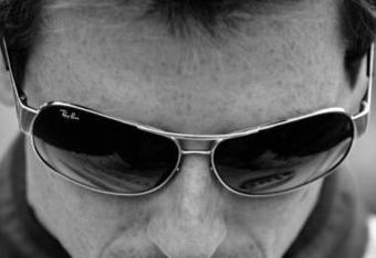 LE MANS, FRANCE - JUNE 12:  (EDITORS NOTE: THIS BLACK AND WHITE IMAGE WAS CREATED FROM ORIGINAL COLOUR FILE)  Anthony Davidson of Great Britain and Aston Martin Racing is seen at the drivers parade during previews for the 77th running of the Le Mans 24 Hour race on June 12, 2009 in Le Mans, France.  (Photo by Ker Robertson/Getty Images)