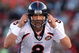 SAN FRANCISCO - AUGUST 14: Quarterback Kyle Orton #8 of the Denver Broncos calls a ball against the San Francisco 49ers during the preseason game on August 14, 2009 at Candlestick Park in San Francisco, California. (Photo by Jed Jacobsohn/Getty Images)