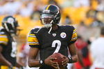PITTSBURGH - AUGUST 13: Dennis Dixon #2 of the Pittsburgh Steelers warms up prior to a preseason NFL game against  the Arizona Cardinals  on August 13, 2009 at Heinz Field in Pittsburgh, Pennsylvania.  (Photo by Rick Stewart/Getty Images)