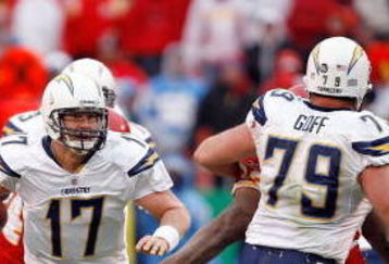 KANSAS CITY, MO - DECEMBER 14:  Philip Rivers #17 of the San Diego Chargers runs against the Kansas City Chiefs during the second half on December 14, 2008 at Arrowhead Stadium in Kansas City, Missouri.  (Photo by Harry How/Getty Images)