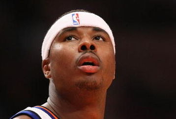 NEW YORK - MARCH 07:  Quentin Richardson #23 of the New York Knicks looks on against the Charlotte Bobcats on March 7, 2009 at Madison Square Garden in New York City. NOTE TO USER: User expressly acknowledges and agrees that, by downloading and or using this photograph, User is consenting to the terms and conditions of the Getty Images License Agreement.  (Photo by Nick Laham/Getty Images)