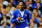LIVERPOOL, ENGLAND - AUGUST 15:   Joleon Lescott  of Everton runs with the ball during the Barclays Premier League match between Everton and Arsenal at Goodison Park on August 15, 2009 in Liverpool, England. (Photo by Michael Regan/Getty Images)