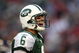 EAST RUTHERFORD, NJ - AUGUST 14:  Mark Sanchez #6 of the New York Jets celebrates a completion against the St. Louis Rams during their preseason game at Giants Stadium on August 14, 2009  in East Rutherford, New Jersey.  (Photo by Nick Laham/Getty Images)